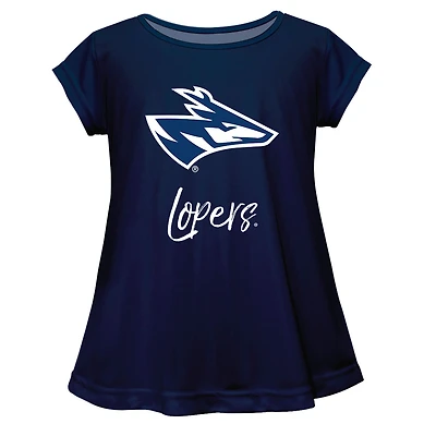 Youth Vive La Fete  Navy Nebraska-Kearney Lopers Toddler A-Line Top