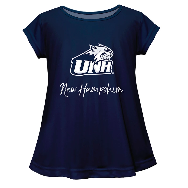 Youth Vive La Fete  Navy New Hampshire Wildcats Toddler A-Line Top