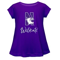 Youth Vive La Fete  Purple Northwestern Wildcats Toddler A-Line Top