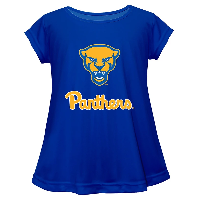 Youth Vive La Fete  Blue Pitt Panthers Toddler A-Line Top