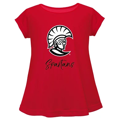 Youth Vive La Fete  Red Tampa Spartans Toddler A-Line Top