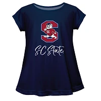 Youth Vive La Fete  Navy South Carolina State Bulldogs Toddler A-Line Top