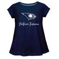Youth Vive La Fete  Navy Southern Indiana Screaming Eagles Toddler A-Line Top