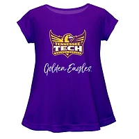 Youth Vive La Fete  Purple Tennessee Tech Golden Eagles Toddler A-Line Top