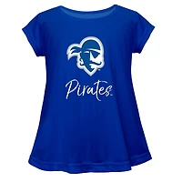 Youth Vive La Fete  Blue Seton Hall Pirates Toddler A-Line Top
