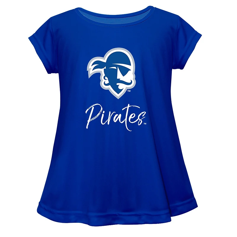 Youth Vive La Fete Blue Seton Hall Pirates Toddler A-Line Top