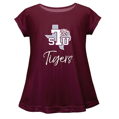 Youth Vive La Fete  Maroon Texas Southern Tigers Toddler A-Line Top