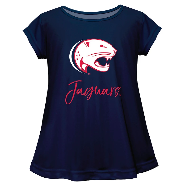 Youth Vive La Fete  Navy South Alabama Jaguars Toddler A-Line Top