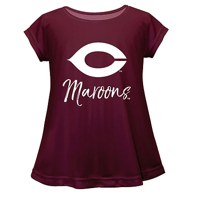 Youth Vive La Fete  Maroon UChicago Maroons Toddler A-Line Top