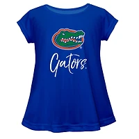 Youth Vive La Fete  Blue Florida Gators Toddler A-Line Top
