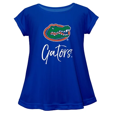 Youth Vive La Fete  Blue Florida Gators Toddler A-Line Top