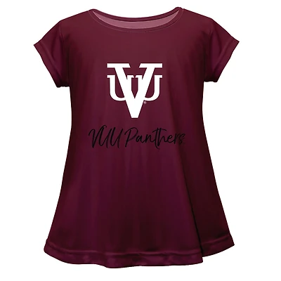 Youth Vive La Fete  Maroon Virginia Union Panthers Toddler A-Line Top