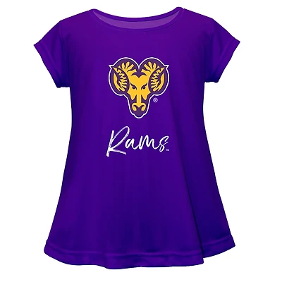 Youth Vive La Fete  Purple West Chester Golden Rams Toddler A-Line Top