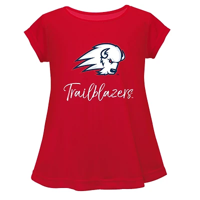 Youth Vive La Fete  Red Utah Tech Trailblazers Toddler A-Line Top
