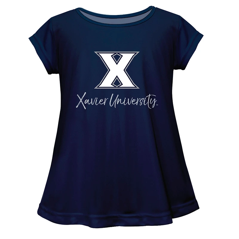 Youth Vive La Fete Navy Xavier Musketeers Toddler A-Line Top