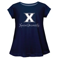 Youth Vive La Fete  Navy Xavier Musketeers Toddler A-Line Top