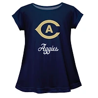 Youth Vive La Fete  Navy UC Davis Aggies A-Line Top
