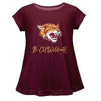 Youth Vive La Fete  Maroon Bethune-Cookman Wildcats A-Line Top