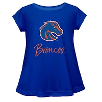 Youth Vive La Fete  Blue Boise State Broncos A-Line Top