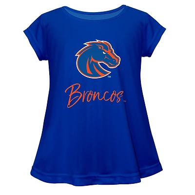 Youth Vive La Fete  Blue Boise State Broncos A-Line Top
