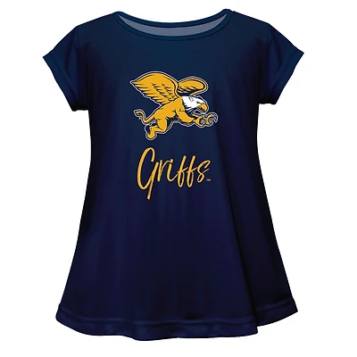 Youth Vive La Fete  Navy Canisius College Golden Griffins A-Line Top