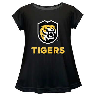 Youth Vive La Fete  Black Colorado College Tigers A-Line Top