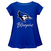 Youth Vive La Fete  Blue Creighton Bluejays A-Line Top