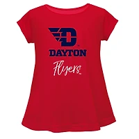 Youth Vive La Fete  Red Dayton Flyers A-Line Top