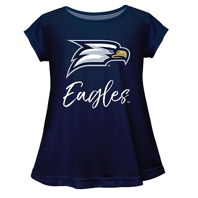 Youth Vive La Fete  Navy Georgia Southern Eagles A-Line Top