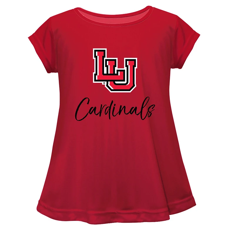 Youth Vive La Fete  Red Lamar Cardinals A-Line Top