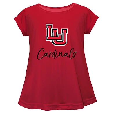 Youth Vive La Fete  Red Lamar Cardinals A-Line Top