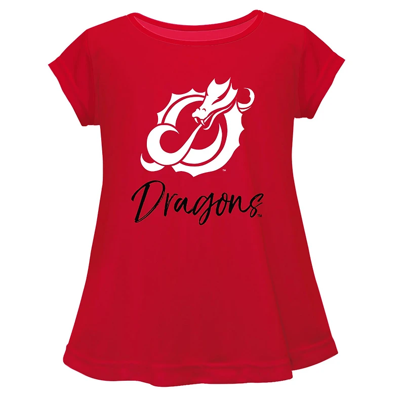 Youth Vive La Fete Red Minnesota State Moorhead Dragons A-Line Top