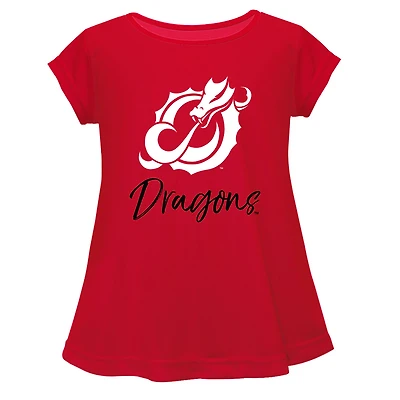 Youth Vive La Fete  Red Minnesota State Moorhead Dragons A-Line Top