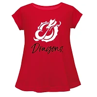 Youth Vive La Fete  Red Minnesota State Moorhead Dragons A-Line Top