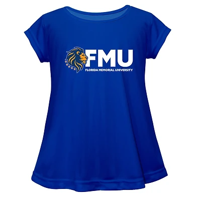 Youth Vive La Fete  Blue FMU Lions A-Line Top