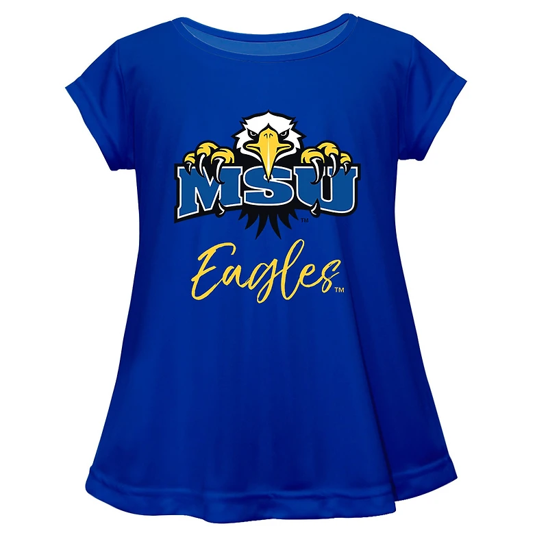 Youth Vive La Fete  Blue Morehead State Eagles A-Line Top