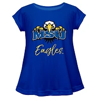 Youth Vive La Fete  Blue Morehead State Eagles A-Line Top