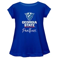 Youth Vive La Fete  Blue Georgia State Panthers A-Line Top