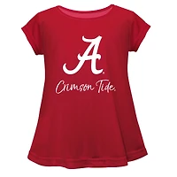 Youth Vive La Fete  Crimson Alabama Tide A-Line Top