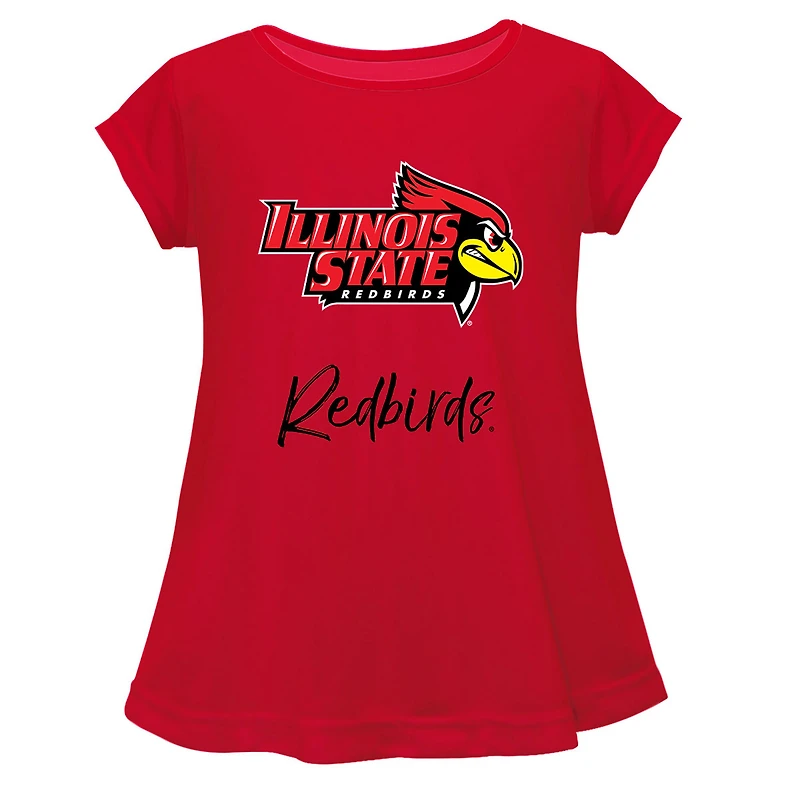Youth Vive La Fete Red Illinois State Redbirds A-Line Top