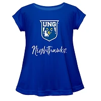 Youth Vive La Fete  Blue North Georgia Nighthawks A-Line Top