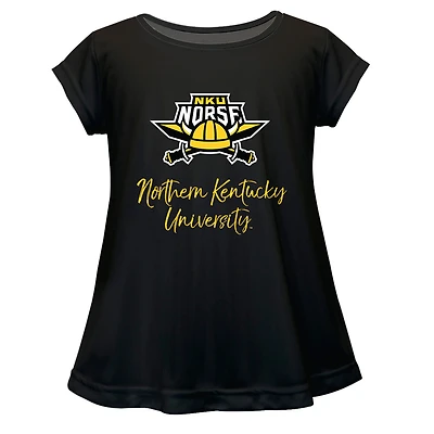 Youth Vive La Fete  Black Northern Kentucky University Norse A-Line Top