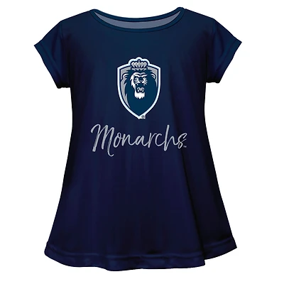 Youth Vive La Fete  Navy Old Dominion Monarchs A-Line Top