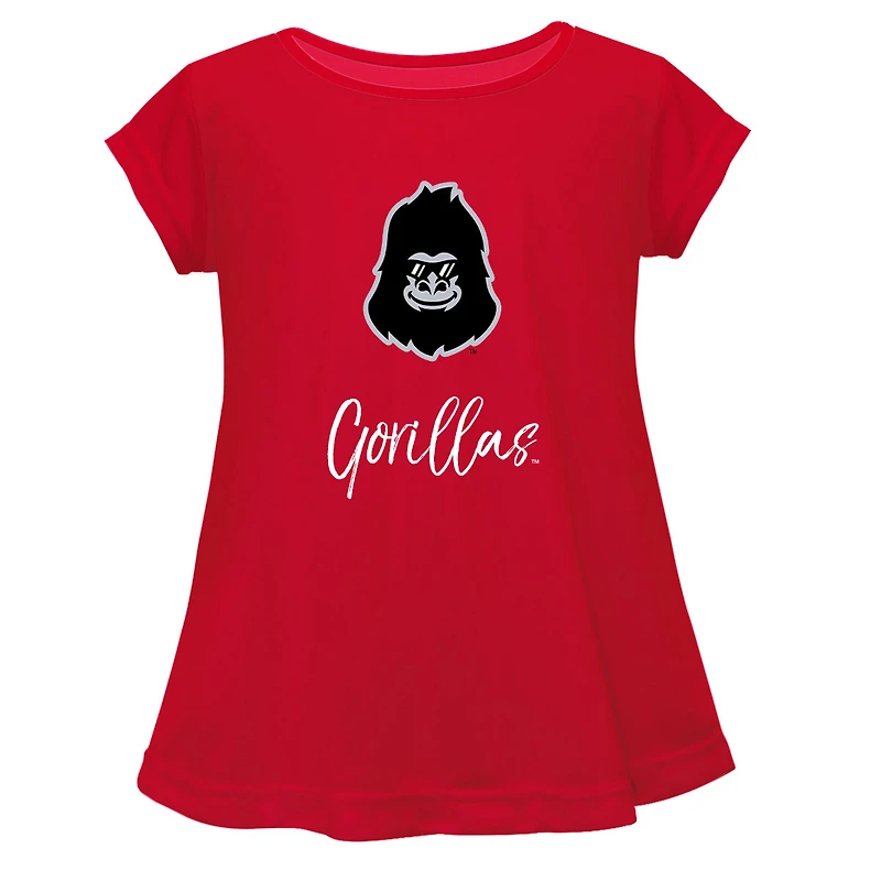 Youth Vive La Fete Crimson Pittsburg State Gorillas A-Line Top