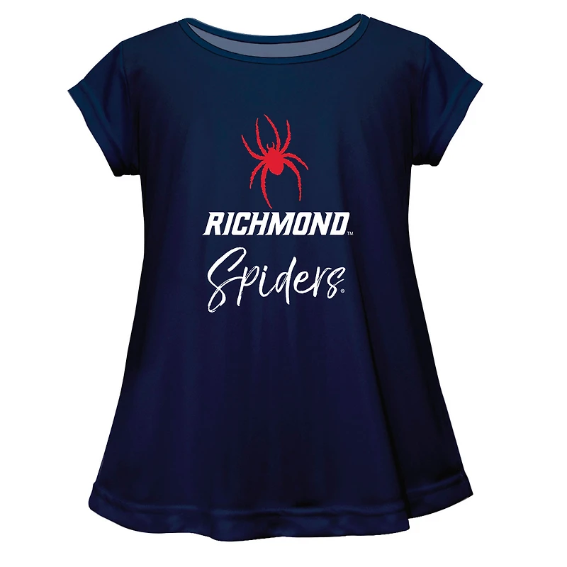 Youth Vive La Fete Navy Richmond Spiders A-Line Top