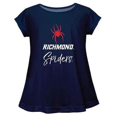 Youth Vive La Fete  Navy Richmond Spiders A-Line Top
