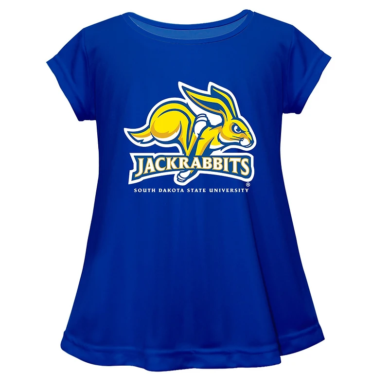Youth Vive La Fete Blue South Dakota State Jackrabbits A-Line Top