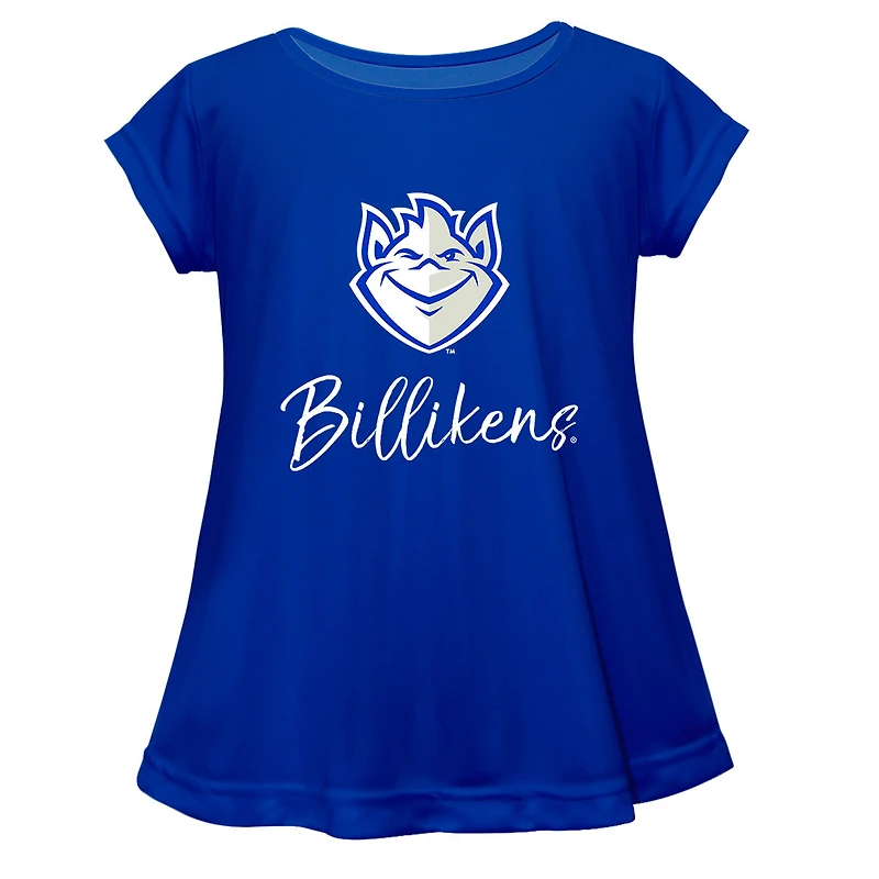 Youth Vive La Fete  Blue Saint Louis Billikens A-Line Top