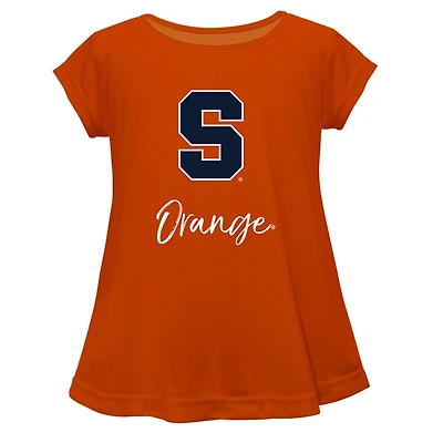 Youth Vive La Fete  Orange Syracuse A-Line Top