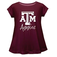 Youth Vive La Fete  Maroon Texas A&M Aggies A-Line Top
